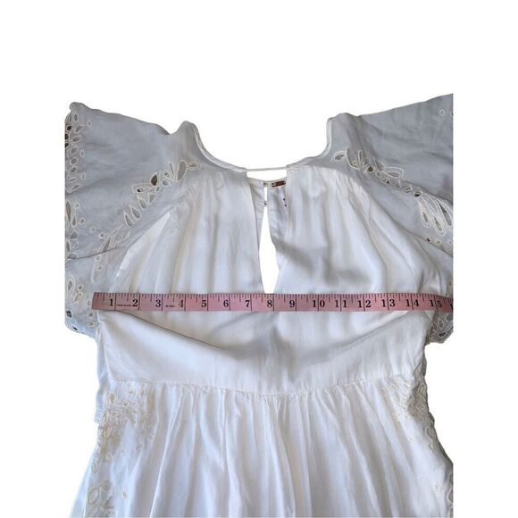 Free People Ivory Eyelet Sahara Romper - Picture 9 of 13